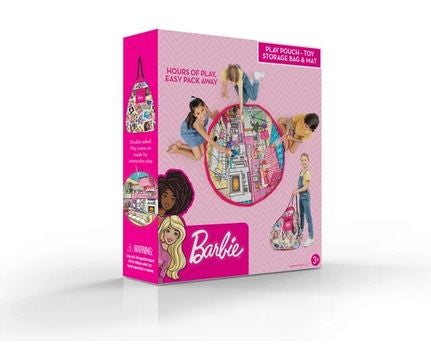 Barbie 2 Sided Toy Bag & Play Mat