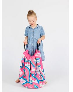 Barbie Malibu Play Storage Pouch With Drawstring