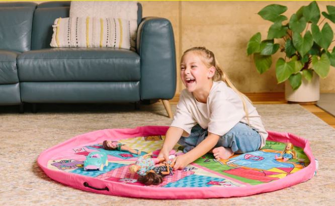 Barbie Malibu Play Storage Pouch With Drawstring