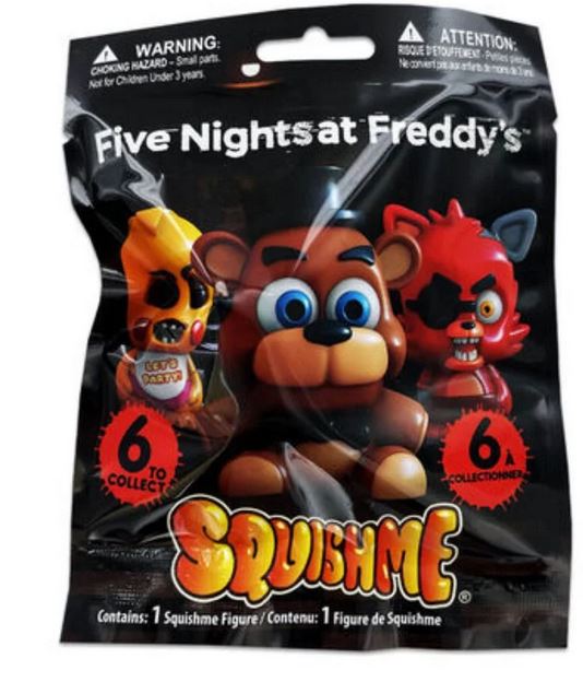 Five Nights At Freddy's 2.5" Squishmee Assorted Blind Bag