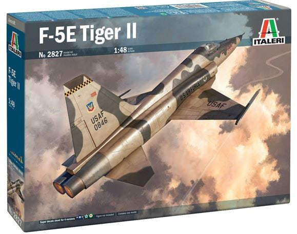 Italeri F-fe Tiger 11a 1.48 Scale Usaf Fighter Plane Model Kit
