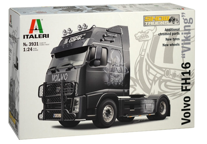 Italeri 1.24 Volvo Fh16 Viking Model Truck Kit
