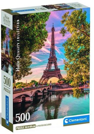 Clementoni Along The Seine 500 Pc Puzzle
