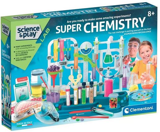 Clementoni Super Chemistry Science & Play Lab Ages:8+