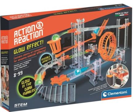Clementoni Glow Effect Action & Reaction S.t.e.m Kit