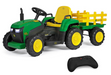 John Deere 12v Farm Power Tractor With Remote Control