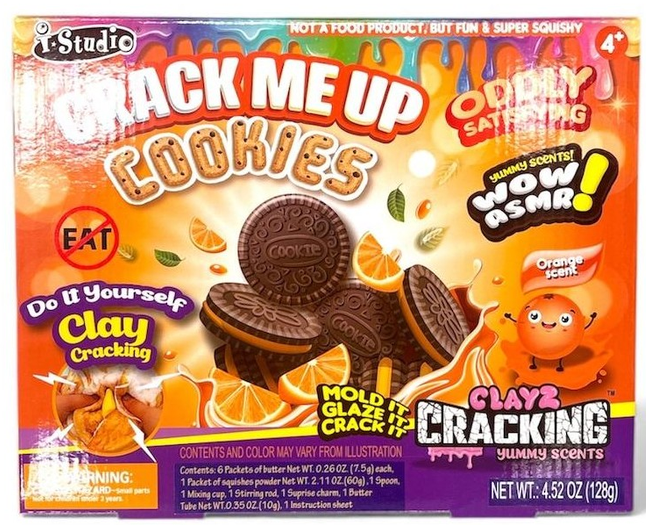 Squish Slime Crack Me Up Cookies