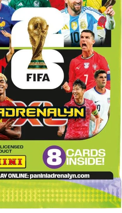 Fifa 2026 World Cup Adrenalyn Collector  8 Card Pack