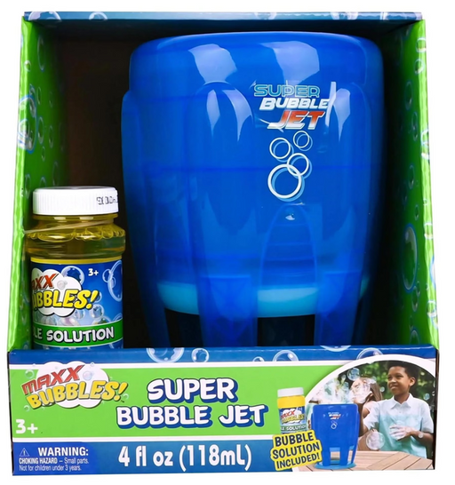 Maxx Bubbles - Super Bubble Jet -blue