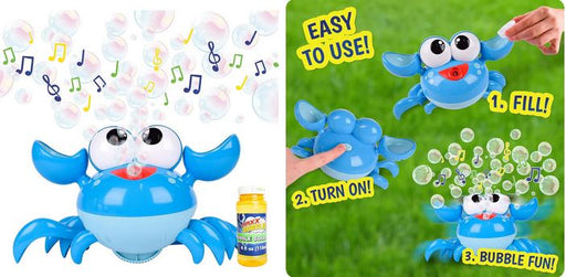 Max Bubbles Dancing Blue Crab