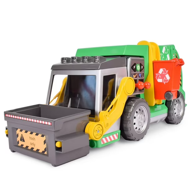 Maxx Action 3-in-1 Garbage Truck Motorised Lights & Sounds