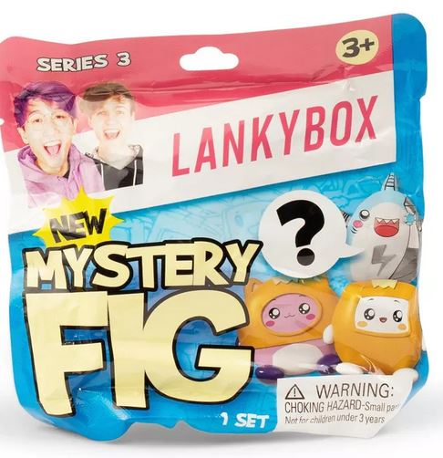 Lankybox Mystery Figure Series 3 In Bag