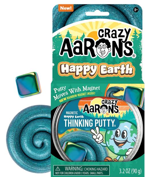 Aarons Crazy Happy Earth Magnetic Storms Putty