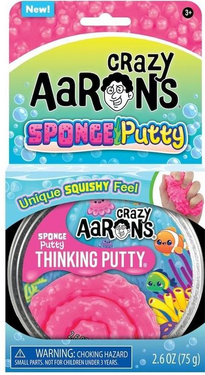 Crazy Aaron's Sponge Putty Trendsetters Thinking Putty