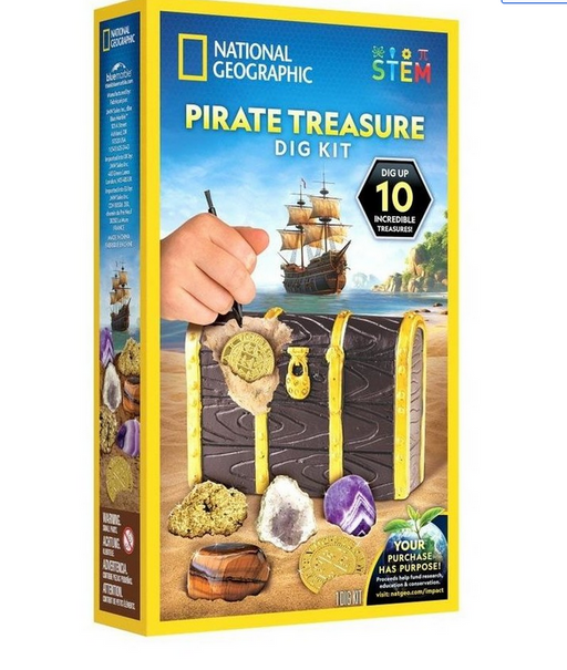 National Geographic Pirate Treasure Dig Kit