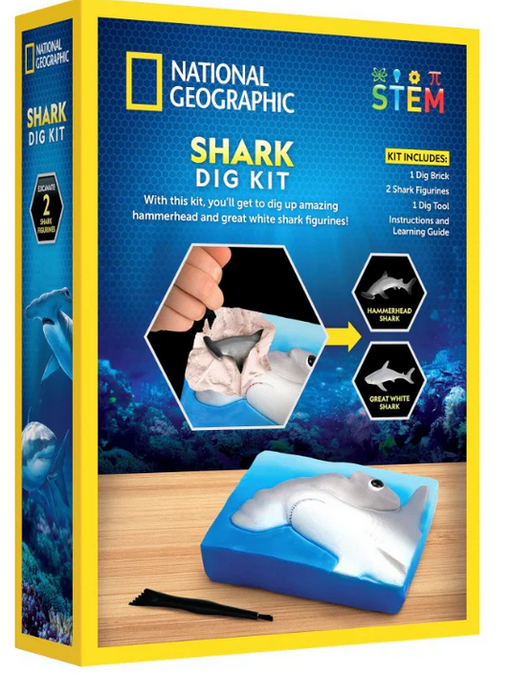 National Geographic Shark Dig Kit