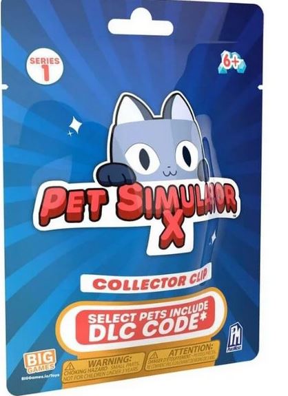 Pet Simulator X 3" Blind Collector Clips Series 1