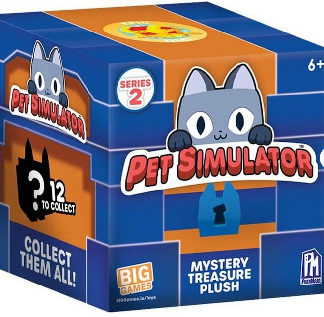 Pet Simulator Mystery Treasure Plush 4" Series 2