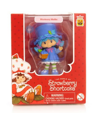 Strawberry Shortcake 2.5" Collectable Figure Blueberry Muffin 2