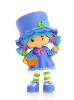Strawberry Shortcake 2.5" Collectable Figure Blueberry Muffin 2