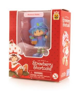 Strawberry Shortcake 2.5" Collectable Figure Blueberry Muffin 2