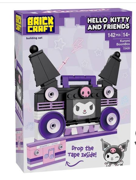 Brick Craft - Kuromi Boombox 