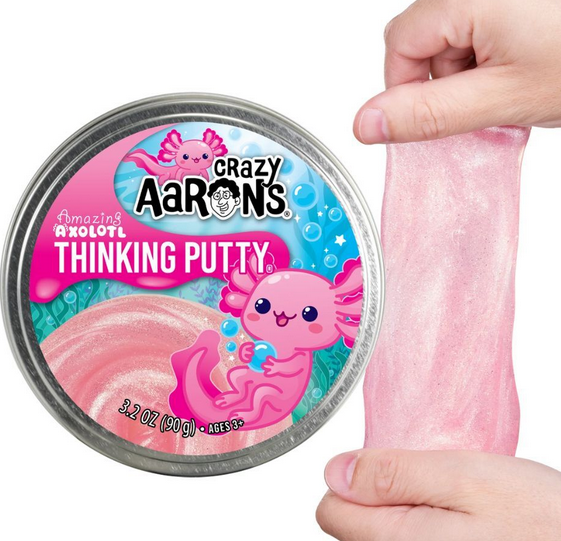 Amazing Arron's Trendsetter Thinking Putty Axolotl