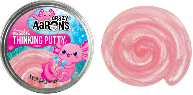 Amazing Arron's Trendsetter Thinking Putty Axolotl