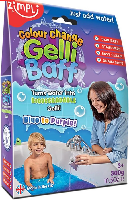 Gelli Baff Colour Change Blue To Purple