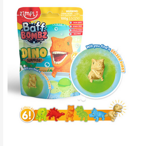 Zimpli Kids -baff Bombz - Dino Surprise
