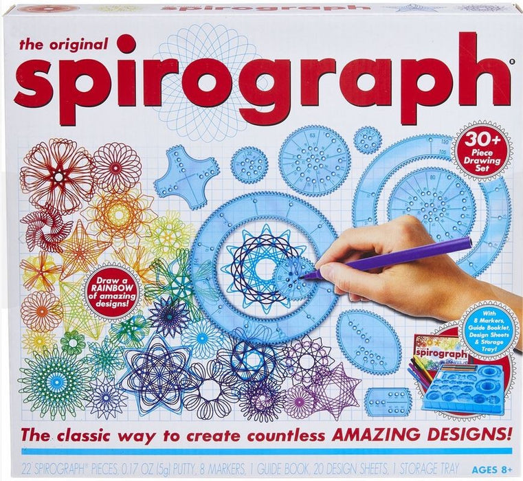 Spirograph 30 Pc Set Includes Markers Ages:8 Years+