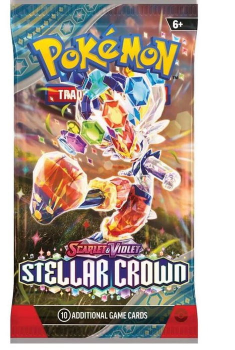 Pokemon Tcg Scarlet & Violet 7 Stellar Crown Booster Pack