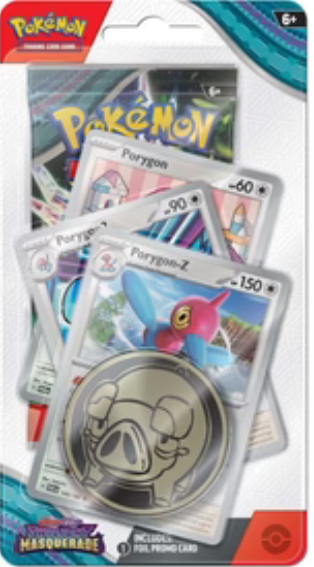 Poke'mon Tcg Scarlet &violet Twilight Masquerade Premium Checklane Booster