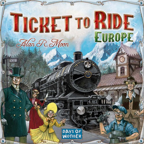 Ticket To Ride Europe Boardgame