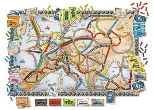 Ticket To Ride Europe Boardgame