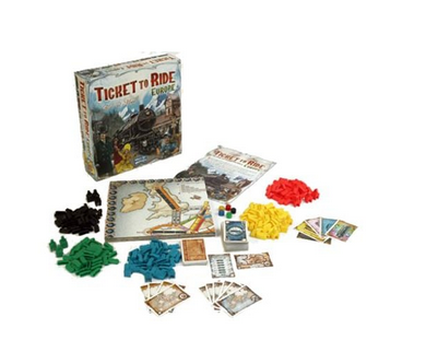 Ticket To Ride Europe Boardgame