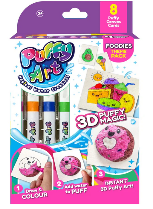 Water Art Magical Puffy Art
