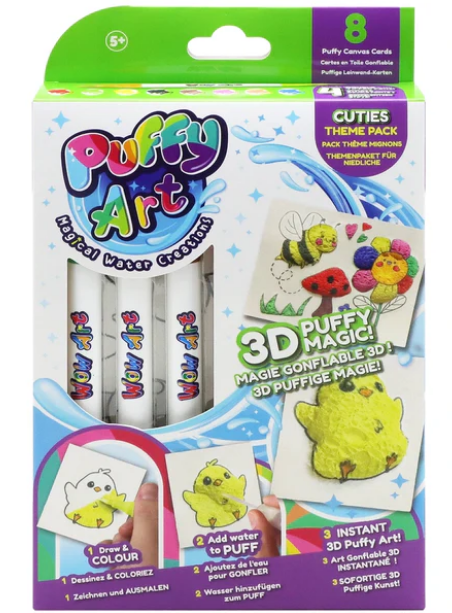 Water Art Magical Puffy Art
