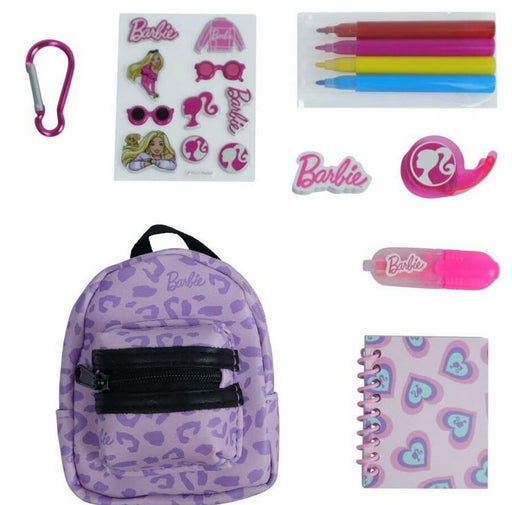 Barbie Mini Activity Backpack Purple With 6 Mini Surprises