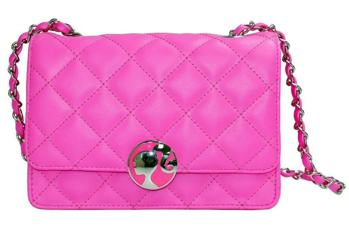Barbie Handbag - Pink Quilted