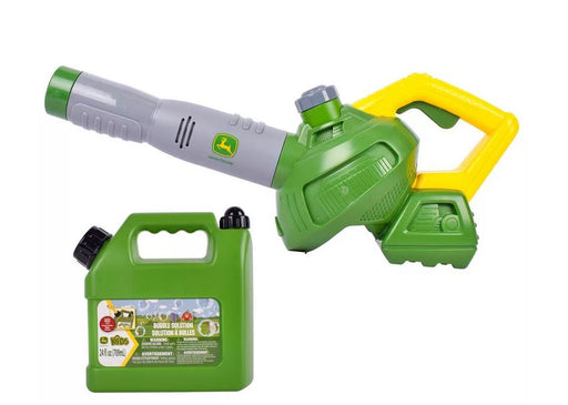 John Deere Bubble Leaf Blower With Bubble Refill Gas Can