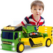 John Deere 2-in-1 Mega Mover & Tracked Front Loader 60cm Motorised Lights & Sounds