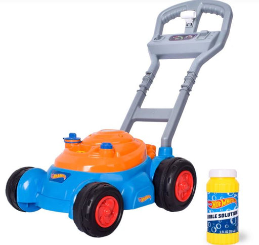 Hot Wheels Bubble N Go Mower Blue