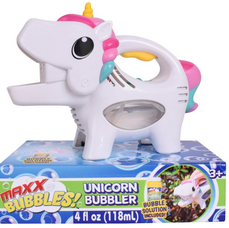 Maxx Bubble Handheld Unicorn Blower