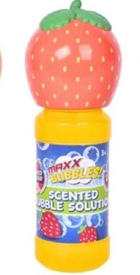 Maxx Strawberry Scented Bubbles (236ml)