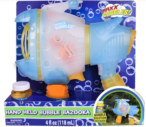 Maxx Bubbles - Handheld Bubble Bazooka