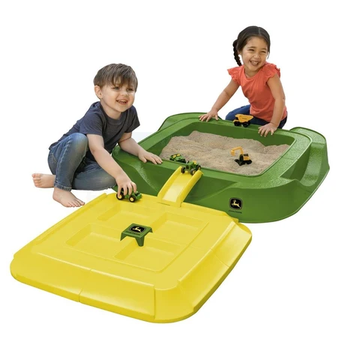 John Deere Sand Box Includes 5 Vehicles