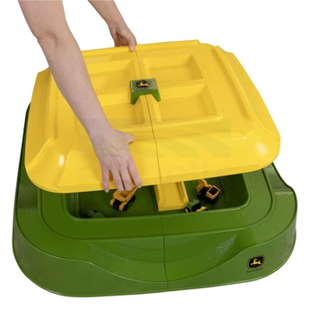 John Deere Sand Box Includes 5 Vehicles
