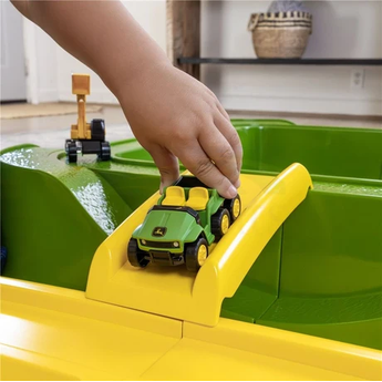 John Deere Sand Box Includes 5 Vehicles