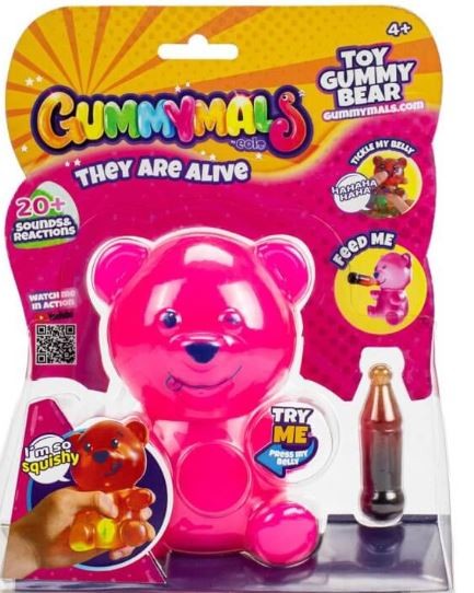 Gummymals- Gummy Bear Soft Intereactive Pets